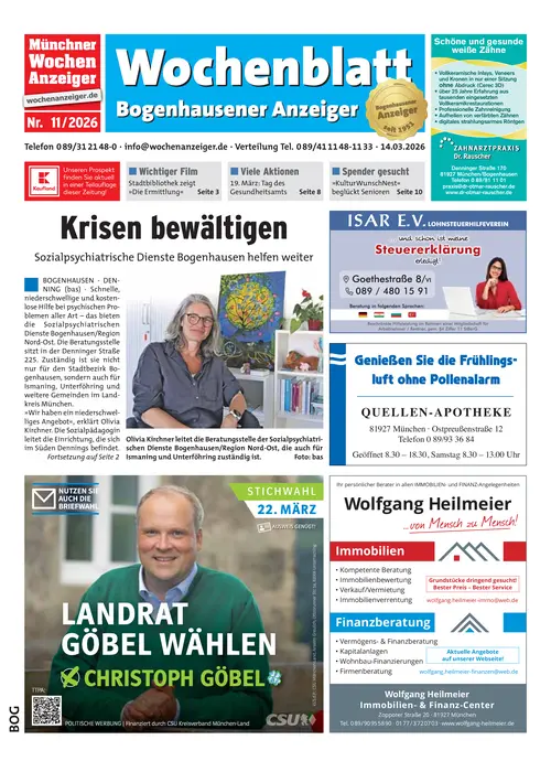 Bogenhausener Anzeiger Cover